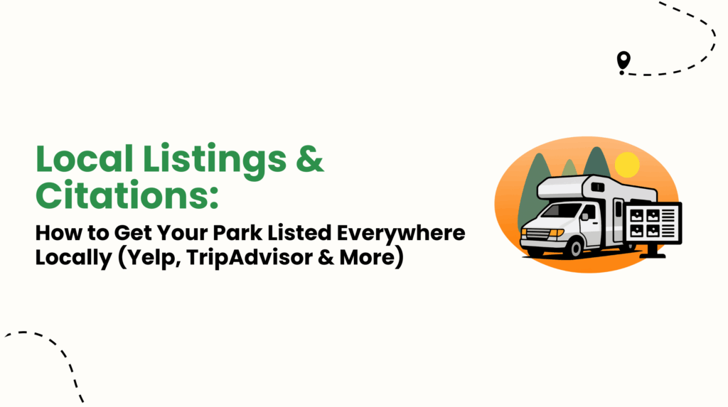 RV Park Listings & Citations: How to Get Your Park on Yelp, TripAdvisor & Other Local Directories
